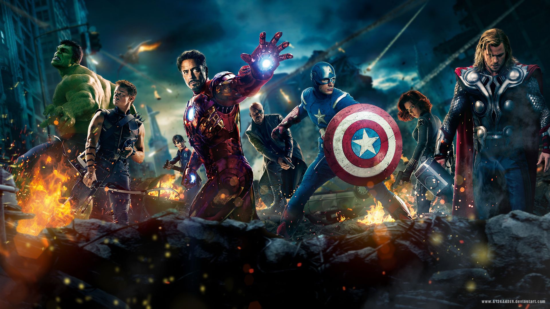 مجموعه فیلم های The Avengers (انتقام جویان) بدون سانسور